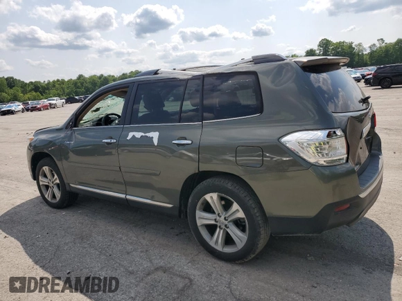 2012 Toyota Highlander Limited with VIN 5TDDK3EH1CS157047, listed as a Copart auction lot 59481645 with 140,223 mi miles and Salvage title. Bid and sale history available at DreamBid. Image 2.