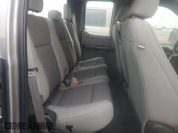 2020 Ford F-150 XL with VIN 1FTEX1C52LKE37506, listed as a Copart auction lot 50596575 with 75,648 mi miles and Salvage Title. Bid and sale history available at DreamBid. Image 10.