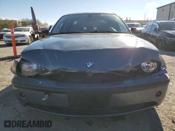 2003 BMW 3 Series 325i with VIN WBAET37423NJ39395, listed as a Copart auction lot 85048954 with 180,149 mi miles and Salvage Title. Bid and sale history available at carsss.com. Image 5.