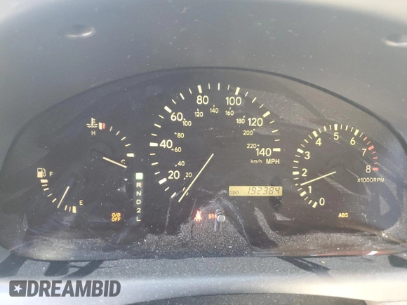 1999 Lexus RX 300 Luxury SUV with VIN JT6HF10U2X0061040, listed as a Copart auction lot 88153515 with 192,384 mi miles and Salvage Title. Bid and sale history available at carsss.com. Image 9.