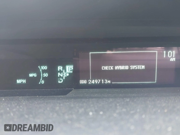 2010 Toyota Prius II z VIN JTDKN3DU2A5174326, wystawiony jako IAAI lot #41508987 z przebiegiem 249 713 mil mil oraz . Historia ofert i sprzedaży dostępna na DreamBid. Obrazek 15.