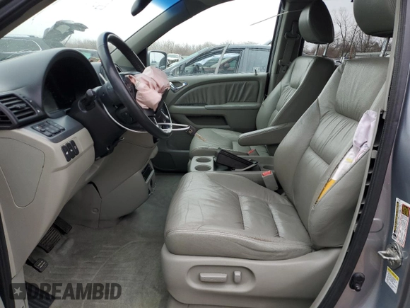 2008 Honda Odyssey Touring with VIN 5FNRL38908B017736, listed as a Copart auction lot 50796595 with 195,069 mi miles and Salvage Title. Bid and sale history available at carsss.com. Image 7.