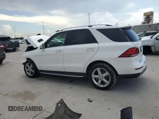 2017 Mercedes-Benz GLE 350 with VIN 4JGDA5JB0HA898208, listed as a Copart auction lot 61743115 with 104,562 mi miles and Salvage title. Bid and sale history available at DreamBid. Image 2.