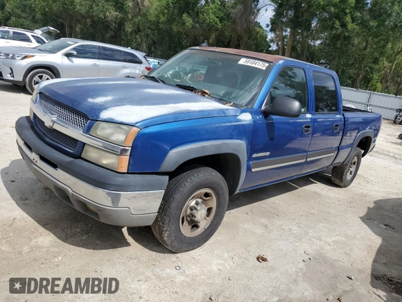 2003 Chevrolet Silverado 1500HD LS z VIN 1GCGC13U73F121877, wystawiony jako Copart lot #59104175 z przebiegiem 283 775 mil mil oraz Czysty tytuł • Clean title. Historia ofert i sprzedaży dostępna na DreamBid. Obrazek 1.