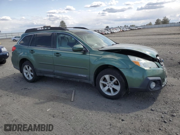 2014 Subaru Outback Premium with VIN 4S4BRBCC2E3310264, listed as a Copart auction lot 54107405 with 150,644 mi miles and Salvage Title. Bid and sale history available at DreamBid. Image 4.