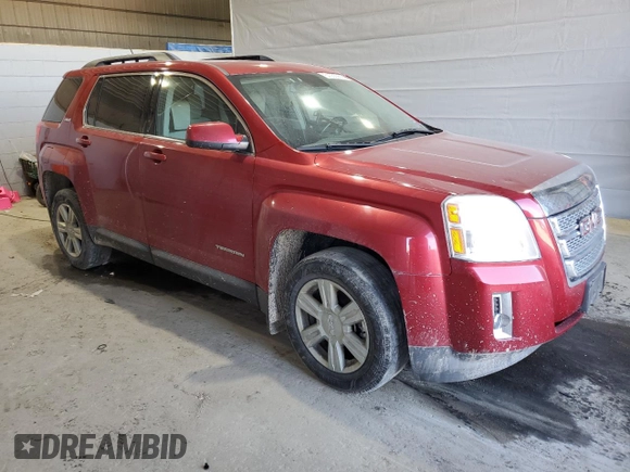 2015 GMC Terrain SLT with VIN 2GKFLXE36F6234208, listed as a Copart auction lot 51053935 with 122,008 mi miles and Salvage title. Bid and sale history available at DreamBid. Image 4.
