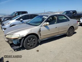 2001 Honda Accord LX z VIN JHMCG66591C004528, wystawiony jako Copart lot #56383055 z przebiegiem 263 373 mil mil oraz Szkoda całkowita • Salvage title. Historia ofert i sprzedaży dostępna na DreamBid. Obrazek 1.