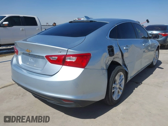 2018 Chevrolet Malibu LT z VIN 1G1ZD5ST3JF187113, wystawiony jako IAAI lot #41687674 z przebiegiem 191 616 mil mil oraz . Historia ofert i sprzedaży dostępna na DreamBid. Obrazek 4.