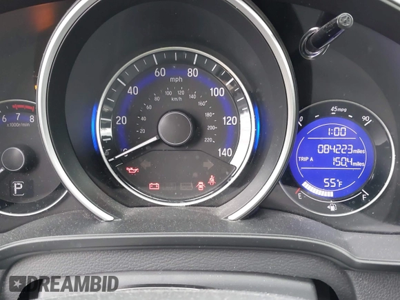 2015 Honda Fit EX-L with VIN 3HGGK5H85FM762070, listed as a IAAI auction lot 42136426 with 84,223 mi miles and . Bid and sale history available at DreamBid. Image 7.