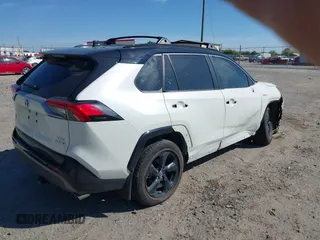 2021 Toyota RAV4 Hybrid XSE with VIN JTME6RFV4MJ008825, listed as a IAAI auction lot 42060148 with 91,129 mi miles and . Bid and sale history available at DreamBid. Image 4.
