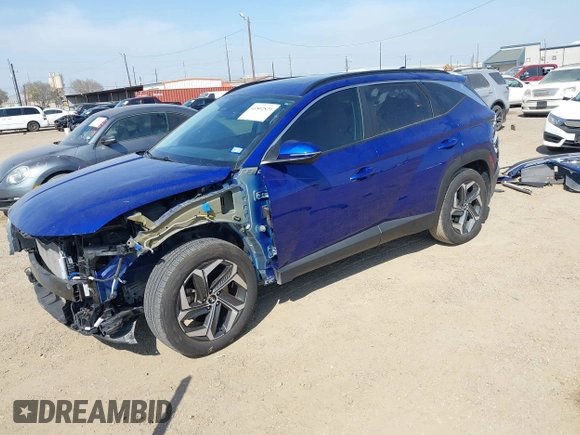 2023 Hyundai Tucson SEL with VIN 5NMJF3AE1PH180789, listed as a IAAI auction lot 41802829 with 24,583 mi miles. Bid and sale history available at carsss.com. Image 18.