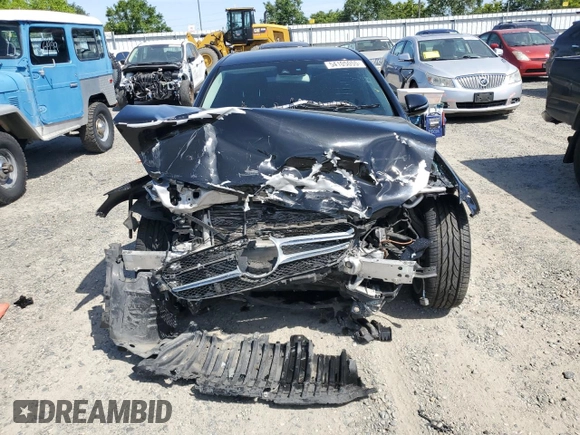 2017 Mercedes-Benz C 300 with VIN 55SWF4JB0HU201991, listed as a Copart auction lot 54105055 with 68,938 mi miles and Salvage Title. Bid and sale history available at DreamBid. Image 5.