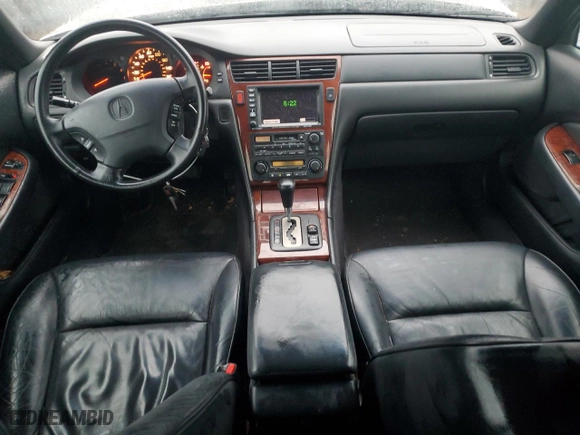 2000 Acura RL w/Navigation System with VIN JH4KA9662YC002914, listed as a Copart auction lot 43195815 with 0 mi miles and Salvage Title. Bid and sale history available at carsss.com. Image 8.