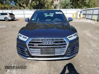 2018 Audi SQ5 Premium Plus with VIN WA1A4AFY7J2249312, listed as a Copart auction lot 74194984 with 80,446 mi miles and Salvage Title. Bid and sale history available at DreamBid. Image 5.