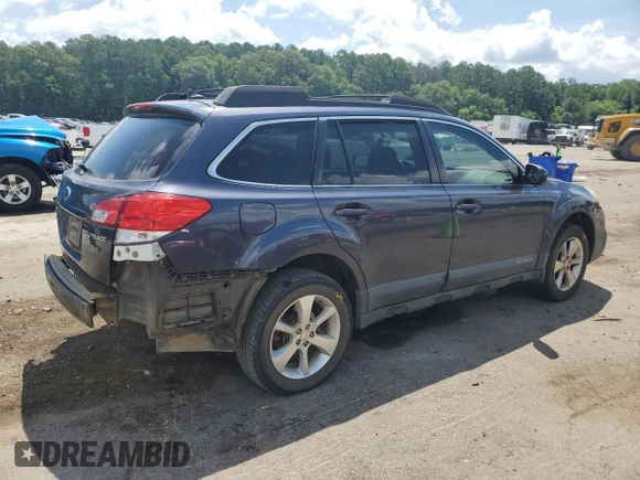 2013 Subaru Outback 2.5i Limited with VIN 4S4BRCKC7D3313943, listed as a Copart auction lot 61119934 with 216,385 mi miles and Salvage Title. Bid and sale history available at carsss.com. Image 3.