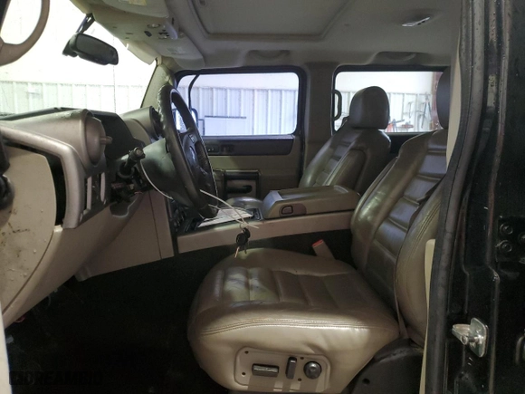 2004 Hummer H2 with VIN 5GRGN23U74H102864, listed as a Copart auction lot 45007525 with NaN miles and Salvage Title. Bid and sale history available at carsss.com. Image 7.