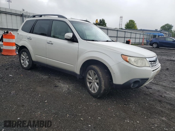 2013 Subaru Forester X Premium with VIN JF2SHADC6DH446402, listed as a Copart auction lot 57482015 with 158,292 mi miles and Salvage title. Bid and sale history available at DreamBid. Image 4.
