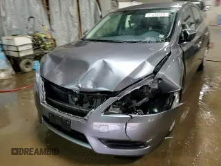 2015 Nissan Sentra SV with VIN 3N1AB7AP1FY310825, listed as a Copart auction lot 51958625 with 58,472 mi miles and Salvage Title. Bid and sale history available at DreamBid. Image 14.
