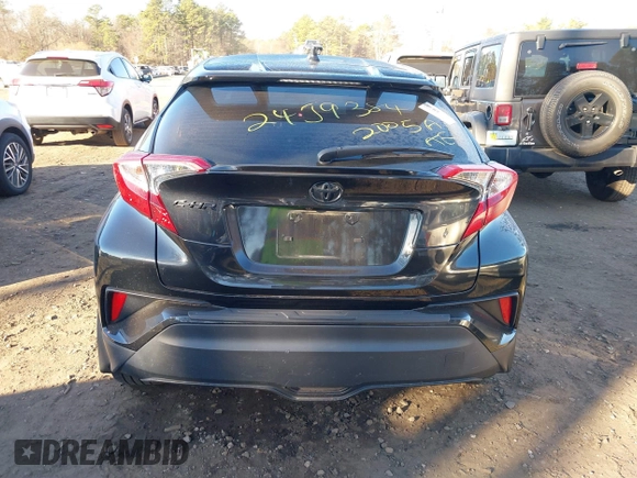 2021 Toyota C-HR LE with VIN JTNKHMBX1M1118203, listed as a IAAI auction lot 40936962 with 18,424 mi miles. Bid and sale history available at carsss.com. Image 16.