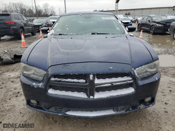 2013 Dodge Charger RT Plus with VIN 2C3CDXCT7DH644875, listed as a Copart auction lot 83218574 with 162,842 mi miles and Salvage Title. Bid and sale history available at carsss.com. Image 5.