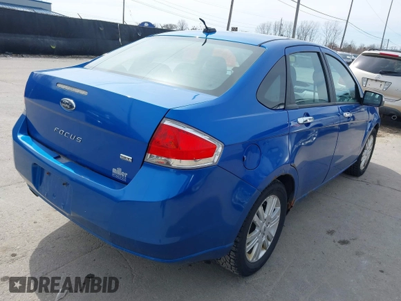 2011 Ford Focus SEL with VIN 1FAHP3HN5BW110080, listed as a IAAI auction lot 41854531 with 229,976 mi miles. Bid and sale history available at carsss.com. Image 4.