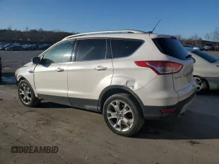 2015 Ford Escape Titanium with VIN 1FMCU9J98FUA48085, listed as a Copart auction lot 53668985 with 205,609 mi miles and Salvage Title. Bid and sale history available at carsss.com. Image 2.