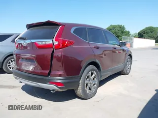 2018 Honda CR-V EX with VIN 7FARW1H59JE047451, listed as a IAAI auction lot 42031919 with 52,635 mi miles. Bid and sale history available at carsss.com. Image 4.