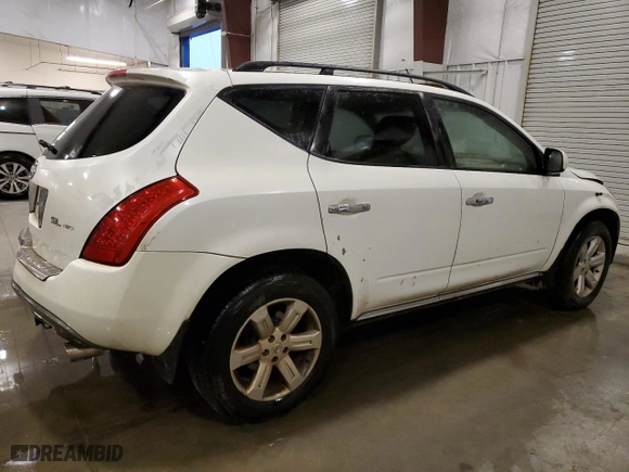 2006 Nissan Murano SE with VIN JN8AZ08W76W527255, listed as a Copart auction lot 78376604 with 209,418 mi miles and Salvage Title. Bid and sale history available at carsss.com. Image 3.