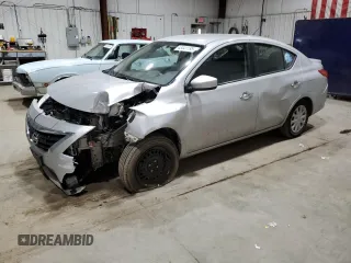 2019 Nissan Versa SV z VIN 3N1CN7AP1KL880542, wystawiony jako Copart lot #43441195 z przebiegiem 72 919 mil mil oraz Szkoda całkowita • Salvage title. Historia ofert i sprzedaży dostępna na DreamBid. Obrazek 1.