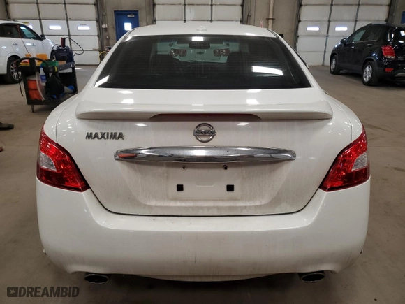 2011 Nissan Maxima 3.5 S with VIN 1N4AA5AP9BC827982, listed as a Copart auction lot 50153735 with 154,885 mi miles and Salvage Title. Bid and sale history available at carsss.com. Image 6.