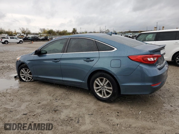 2017 Hyundai Sonata SE with VIN 5NPE24AF5HH478035, listed as a Copart auction lot 80434234 with 91,368 mi miles and Salvage Title. Bid and sale history available at carsss.com. Image 2.