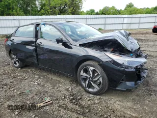 2023 Hyundai Elantra SEL with VIN KMHLS4AG6PU528375, listed as a Copart auction lot 58851354 with Not Provided miles and Salvage Title. Bid and sale history available at DreamBid. Image 4.