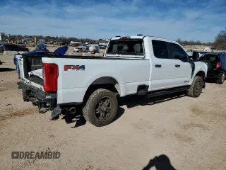 2023 Ford F-250 XL with VIN 1FT7W2BT1PEC41997, listed as a Copart auction lot 43519725 with 50,496 mi miles and Salvage Title. Bid and sale history available at DreamBid. Image 3.