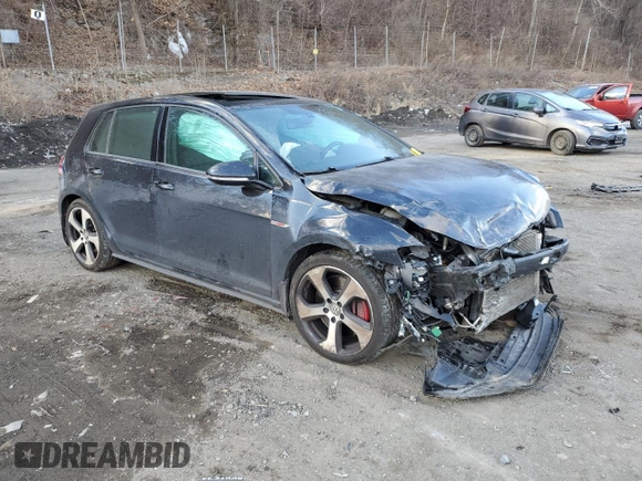 2017 Volkswagen GTI SE с VIN 3VW547AU7HM002628, выставлен на аукционе Copart как лот 42744605 с пробегом Не указан миль и На запчасти • Non repairable. История ставок и продаж доступна на DreamBid. Изображение 4.