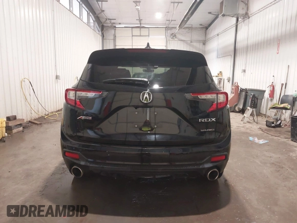 2022 Acura RDX w/A-Spec Package with VIN 5J8TC2H62NL011985, listed as a IAAI auction lot 40366073 with 41,675 mi miles. Bid and sale history available at carsss.com. Image 16.