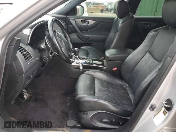 2016 Infiniti QX70 with VIN JN8CS1MW4GM400288, listed as a Copart auction lot 51423095 with 115,733 mi miles and Salvage title. Bid and sale history available at DreamBid. Image 7.