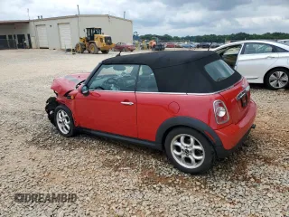 2012 MINI Convertible z VIN WMWZN3C51CT133755, wystawiony jako Copart lot #59588145 z przebiegiem 100 292 mil mil oraz Szkoda całkowita • Salvage title. Historia ofert i sprzedaży dostępna na DreamBid. Obrazek 2.