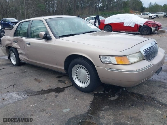 1998 Mercury Grand Marquis LS with VIN 2MEFM75W2WX695255, listed as a IAAI auction lot 41481865 with 177,365 mi miles. Bid and sale history available at carsss.com. Image 1.