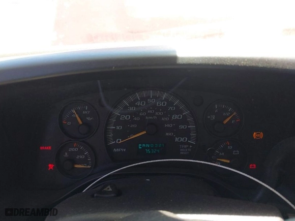 2006 Chevrolet Express Cargo Van with VIN 1GCFG15X661185045, listed as a IAAI auction lot 41854224 with 75,324 mi miles. Bid and sale history available at carsss.com. Image 7.