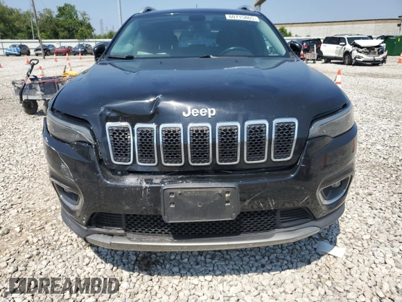2020 Jeep Cherokee Limited with VIN 1C4PJMDX6LD503927, listed as a Copart auction lot 60715865 with 67,978 mi miles and Salvage title. Bid and sale history available at DreamBid. Image 5.