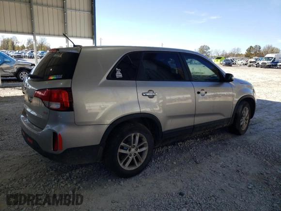 2014 Kia Sorento LX with VIN 5XYKT3A64EG472062, listed as a Copart auction lot 78656314 with 180,708 mi miles and Salvage Title. Bid and sale history available at DreamBid. Image 3.