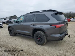 2025 Toyota Sequoia SR5 with VIN 7SVAAABA6SX050186, listed as a Copart auction lot 41531945 with 0 mi miles and Salvage Title. Bid and sale history available at carsss.com. Image 2.