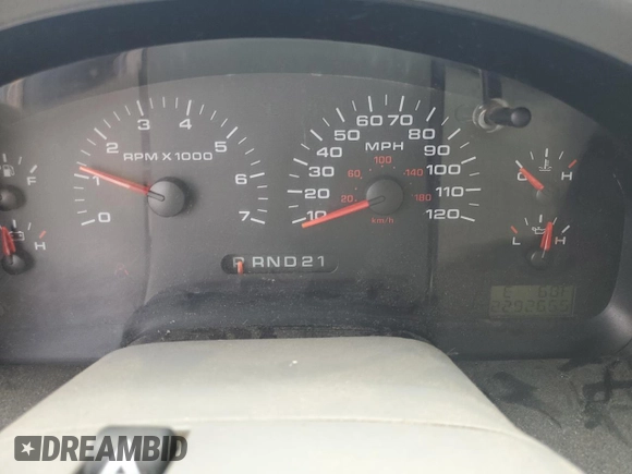2005 Ford F-150 XLT z VIN 1FTPX14565FA47401, wystawiony jako Copart lot #57866745 z przebiegiem 229 265 mil mil oraz Szkoda całkowita • Salvage title. Historia ofert i sprzedaży dostępna na DreamBid. Obrazek 9.