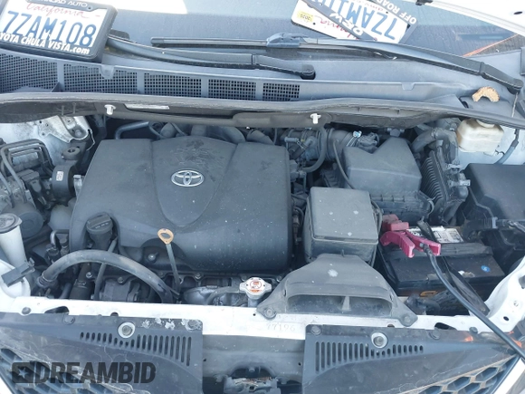 2017 Toyota Sienna SE with VIN 5TDXZ3DCXHS839141, listed as a IAAI auction lot 42616187 with 106,900 mi miles and . Bid and sale history available at DreamBid. Image 10.