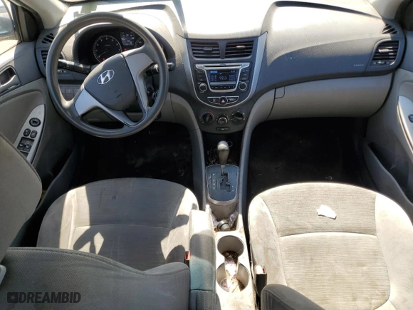 2015 Hyundai Accent GLS with VIN KMHCT4AEXFU883866, listed as a Copart auction lot 54197875 with 160,412 mi miles and Clean Title. Bid and sale history available at carsss.com. Image 8.