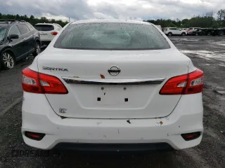 2017 Nissan Sentra S with VIN 3N1AB7AP4HY310918, listed as a Copart auction lot 56712545 with 142,360 mi miles and Salvage title. Bid and sale history available at DreamBid. Image 6.