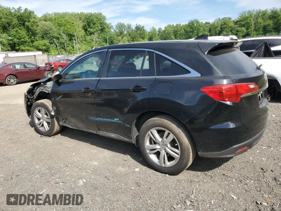 2013 Acura RDX with VIN 5J8TB4H31DL024097, listed as a Copart auction lot 57666335 with 125,038 mi miles and Salvage title. Bid and sale history available at DreamBid. Image 2.