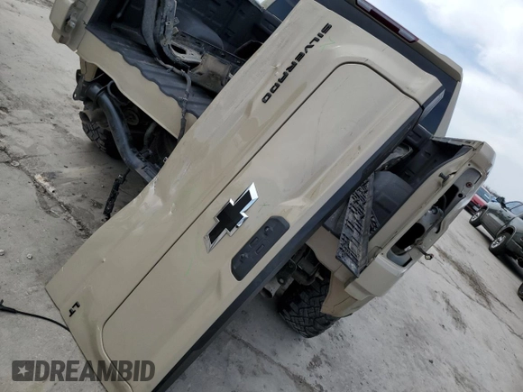 2023 Chevrolet Silverado 1500 LT Trail Boss with VIN 3GCUDFE88PG115832, listed as a Copart auction lot 48761895 with 57,479 mi miles and Salvage Title. Bid and sale history available at DreamBid. Image 12.