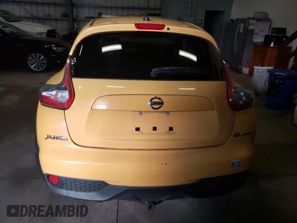 2017 Nissan Juke SL with VIN JN8AF5MV4HT754541, listed as a Copart auction lot 79973954 with 89,492 mi miles and Non Repairable. Bid and sale history available at DreamBid. Image 6.