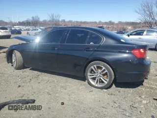 2013 BMW 3 Series 335i with VIN WBA3A9C50DF477081, listed as a Copart auction lot 48116745 with 0 mi miles and Salvage Title. Bid and sale history available at carsss.com. Image 2.